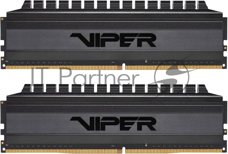 Оперативная память DDR 4 DIMM 16Gb (8GBx2) PC24000, 3000Mhz, PATRIOT BLACKOUT Kit (PVB416G300C6K) (retail)