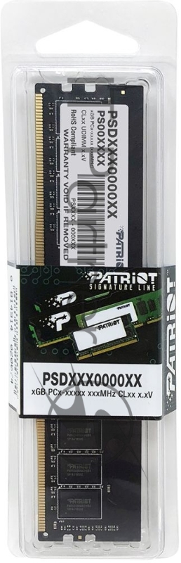 Модуль памяти Patriot SL 16GB 2666MHz UDIMM