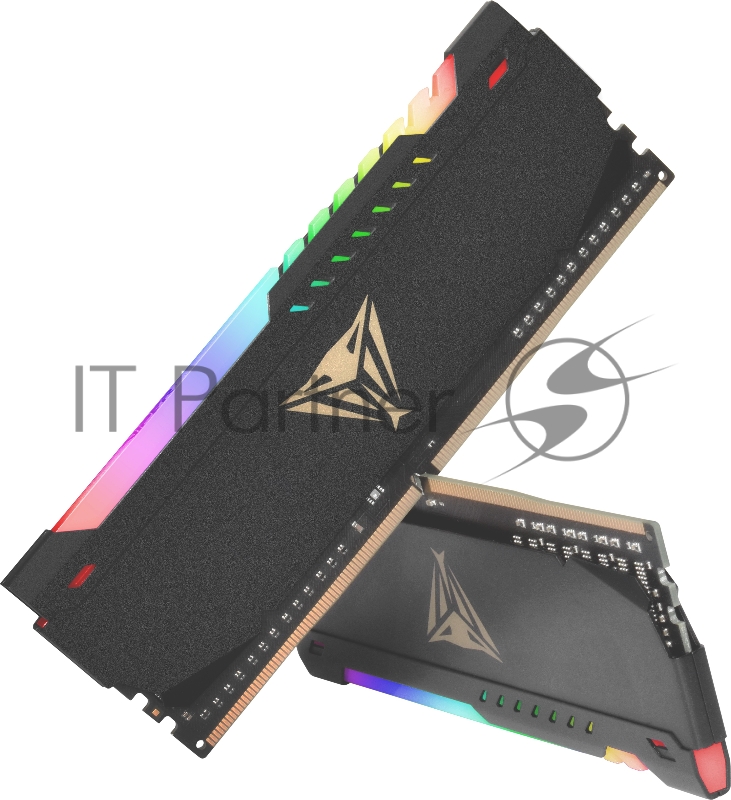 Оперативная память DDR 4 DIMM 16Gb (8Gbx2) PC25600, 3200Mhz, CL18, PATRIOT Viper Steel RGB (PVSR416G320C8K) (retail)