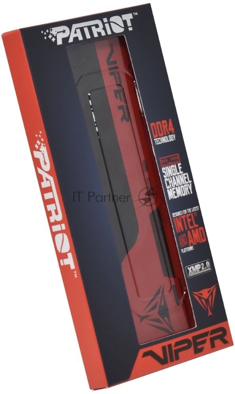 Модуль памяти DDR 4 DIMM 16Gb PC21300, 2666Mhz, PATRIOT Viper 4 Elite ll CL16 (PVE2416G266C6) (retail)