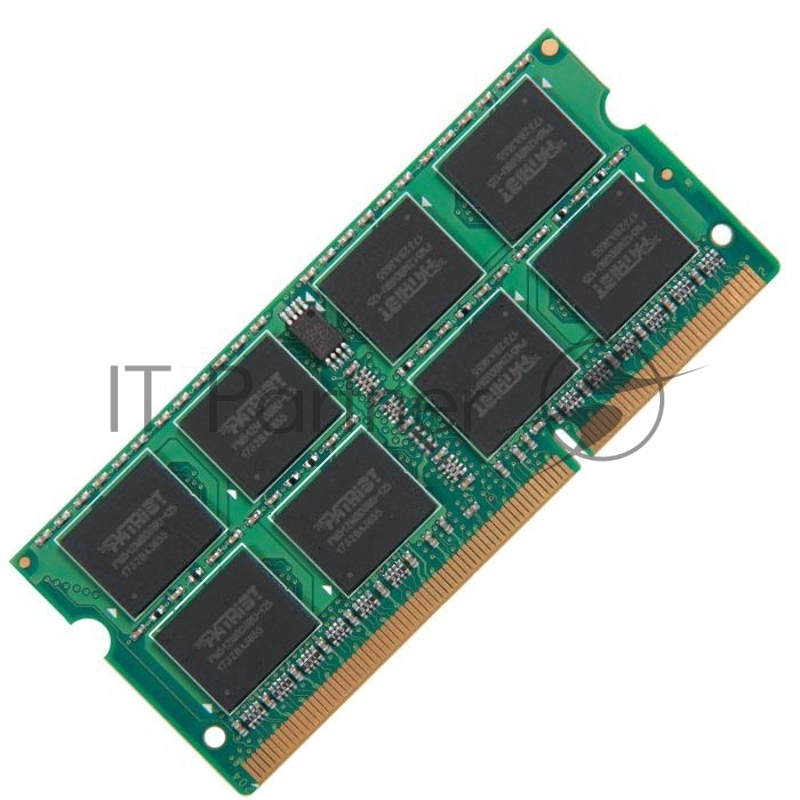 Модуль памяти Patriot SO-DIMM DDR3 8GB PSD38G16002S (PC3-12800, 1600MHz, 1.5V)