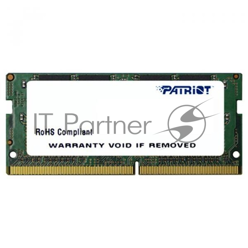 Модуль памяти Patriot SO-DIMM DDR4 8GB (pc-19200) 2400MHz Patriot PSD48G240081S