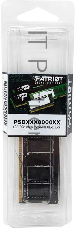 Память DDR4 16Gb 2400MHz Patriot PSD416G240081S RTL PC4-19200 CL17 SO-DIMM 260-pin 1.2В
