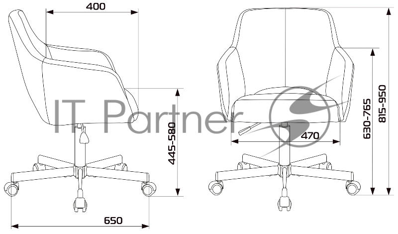 Кресло Бюрократ CH-380M серая жемчужина зигзаг крестовина металл