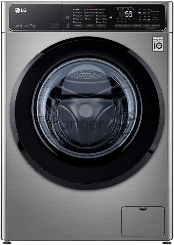 Стиральная машина LG F2T3HS6S класс: A загр.фронтальная макс.:7кг серебристый