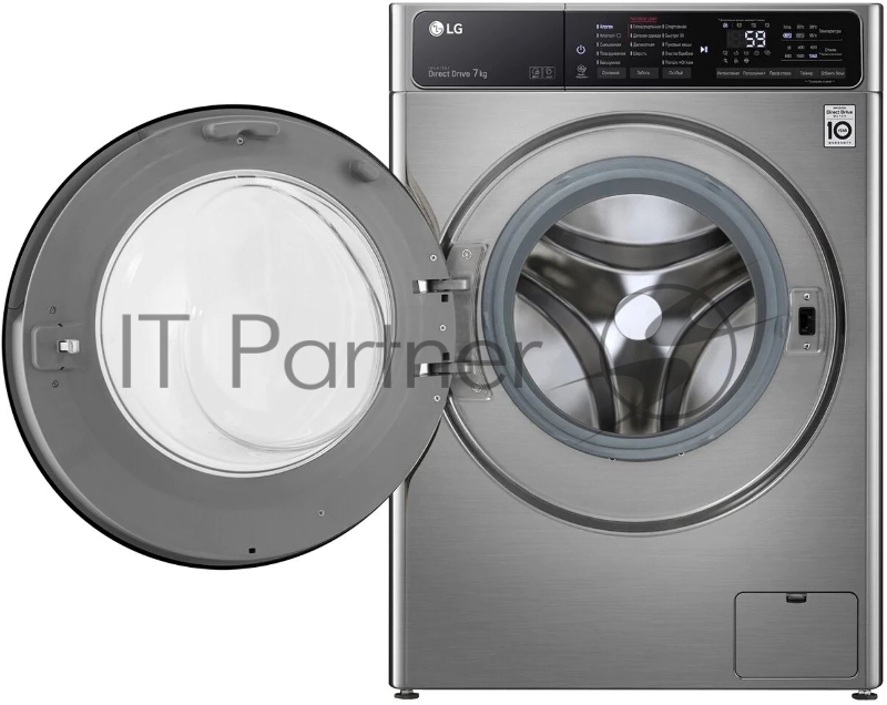 Стиральная машина LG F2T3HS6S класс: A загр.фронтальная макс.:7кг серебристый