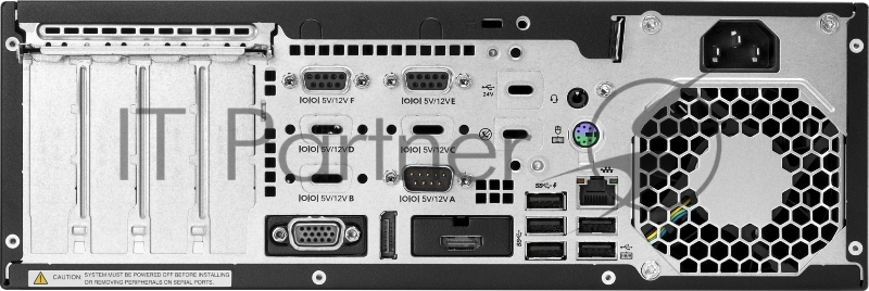 Система для розничной торговли Компьютер/ HP Engage Flex Pro SFF Intel Celeron G4900(3.1Ghz)/4096Mb/128SSDGb/ 3y/W10IOTEnterprice + HP VGA Port, Dust Filter, Serial *2