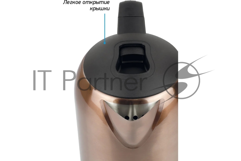 Чайник электрический BBK EK1809S медный/черный