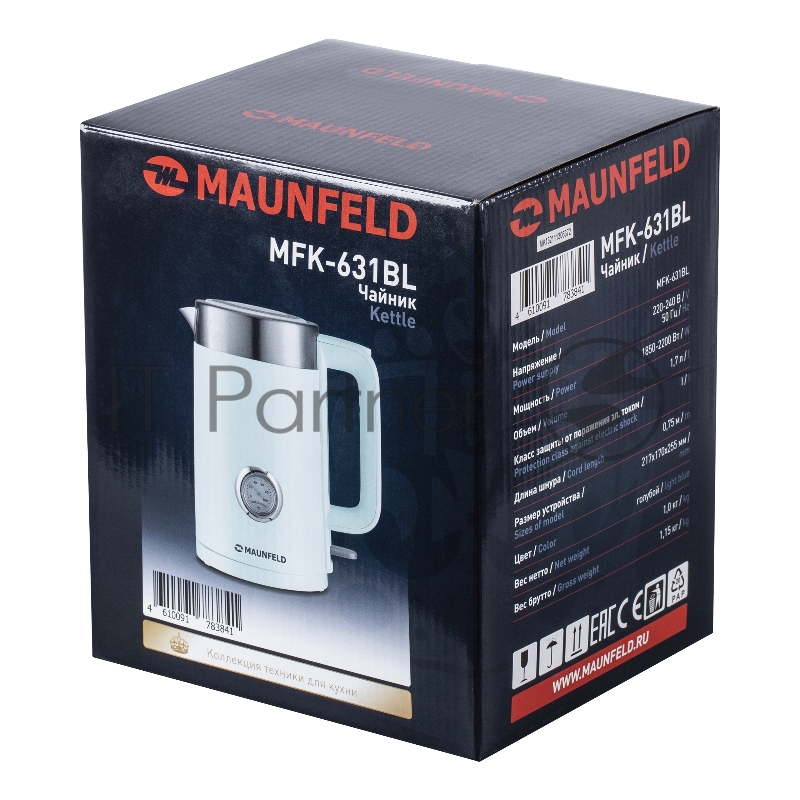 Чайник MAUNFELD MFK-631BL