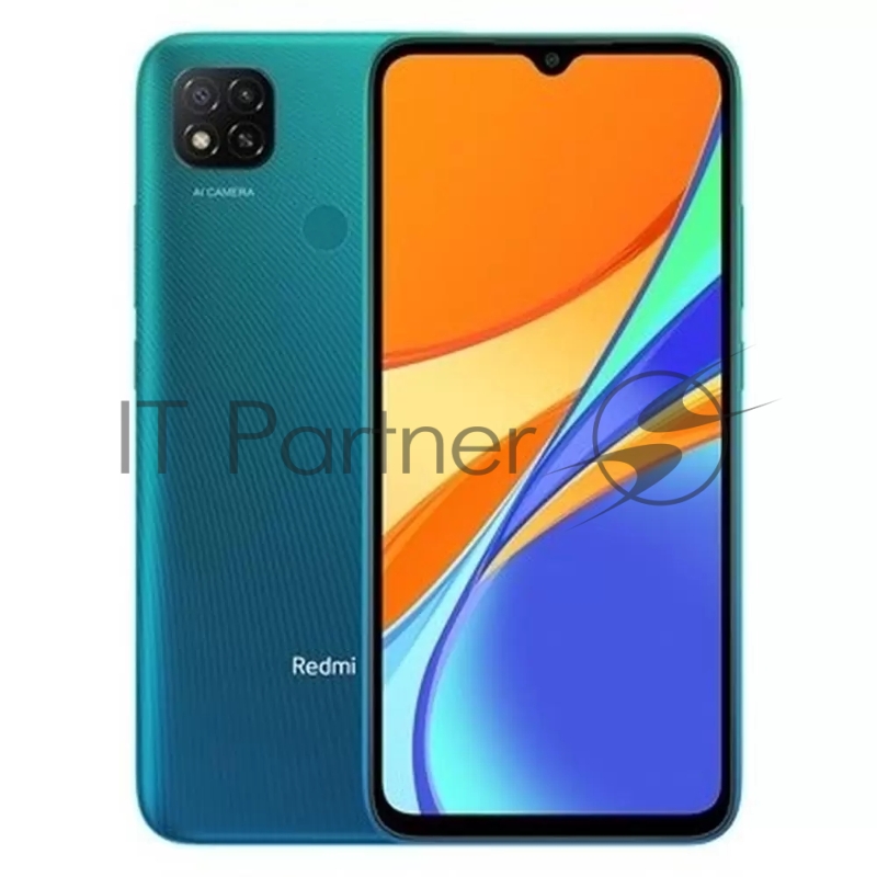 Смартфон Xiaomi Redmi 9C 3/64GB Aurora Green (36594)