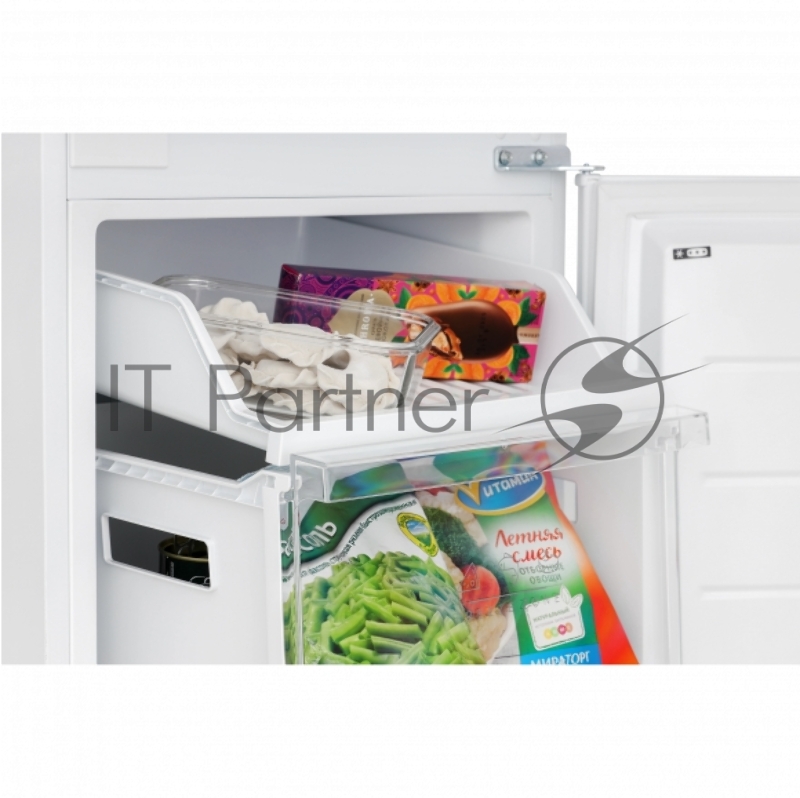 Встраиваемый холодильник HIBERG RFCB-300 LFW Класс энергопотребления A+, ШхГхВ: 550х560х1776мм, LOW FROST, общий объем 290 л, перевешиваемые двери, Led подсветка, низкий ур. шума до 39 Дб.