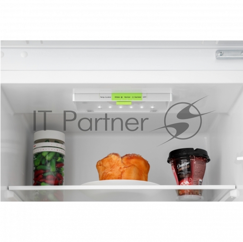 Встраиваемый холодильник HIBERG RFCB-300 LFW Класс энергопотребления A+, ШхГхВ: 550х560х1776мм, LOW FROST, общий объем 290 л, перевешиваемые двери, Led подсветка, низкий ур. шума до 39 Дб.