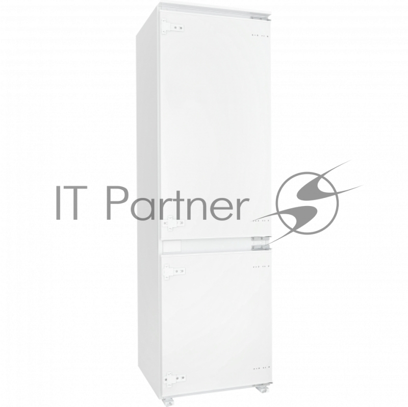 Встраиваемый холодильник HIBERG RFCB-300 LFW Класс энергопотребления A+, ШхГхВ: 550х560х1776мм, LOW FROST, общий объем 290 л, перевешиваемые двери, Led подсветка, низкий ур. шума до 39 Дб.