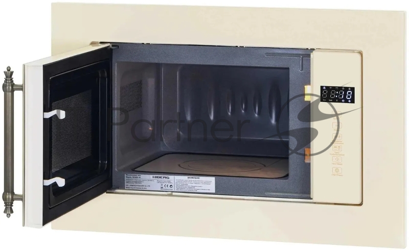 Микроволновая печь HIBERG VM 6502 YR Мощность микроволн (Вт): 1080, Объем (л): 20, Тип управления: Сенсорное, Керамическое дно Без поворотного стола Дисплей: Да, Гриль: Да