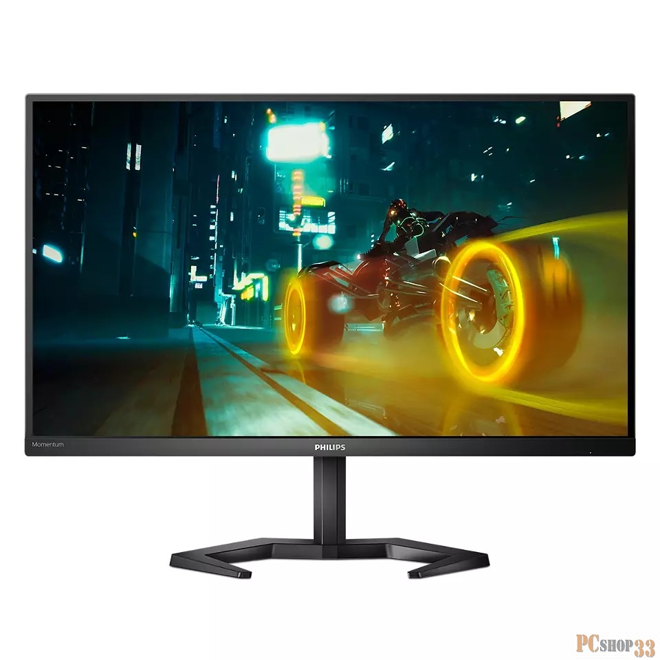 МОНИТОР 27 PHILIPS 27M1N3200VA/00 Black с поворотом экрана (VA, 1920x1080, 165Hz, 1 ms, 178°/178°, 250 cd/m, Мега DCR
