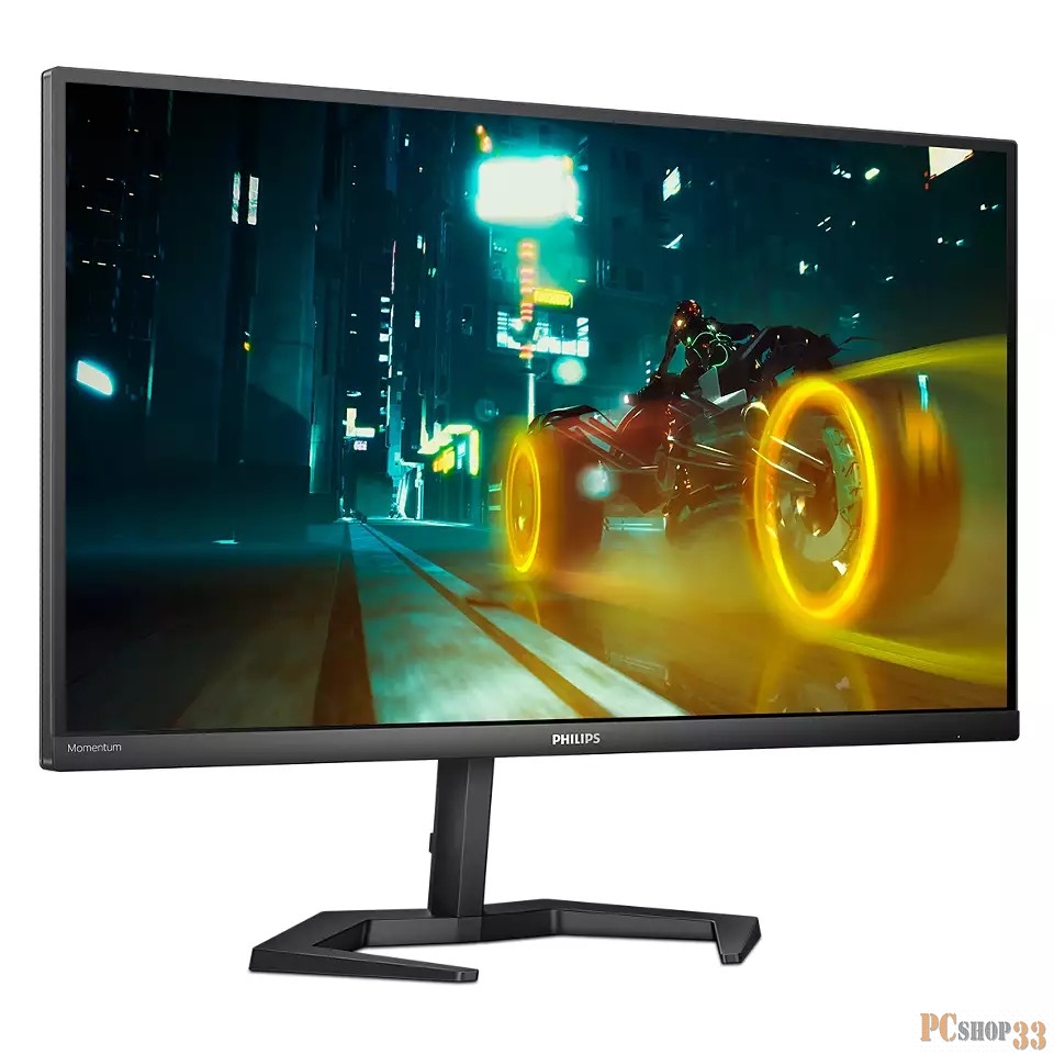 МОНИТОР 27 PHILIPS 27M1N3200VA/00 Black с поворотом экрана (VA, 1920x1080, 165Hz, 1 ms, 178°/178°, 250 cd/m, Мега DCR