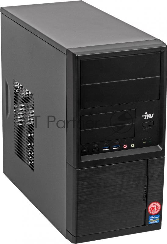 ПК IRU Office 512 MT PG G5420 (3.8) 8Gb SSD240Gb UHDG 610 Windows 10 Professional 64 GbitEth 400W черный