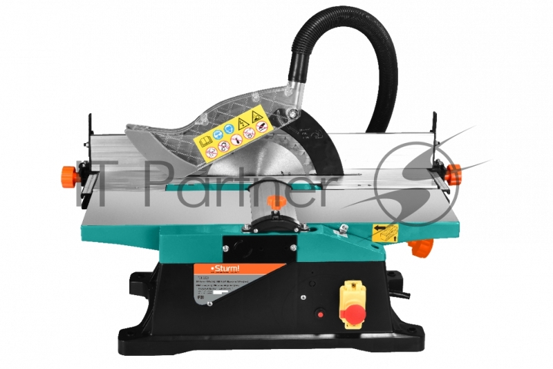 Станок деревообр. 2в1, 2000Вт, d=210мм x 30мм, глубина 80мм, ширина 155мм, Sturm! TS15521