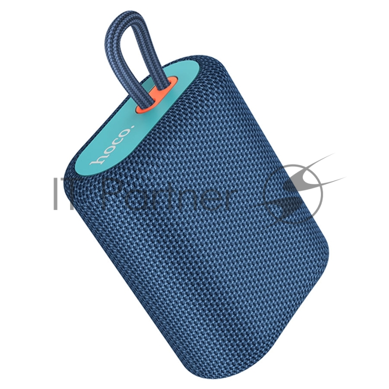 Портативная колонка HOCO BS47, синий, ткань
