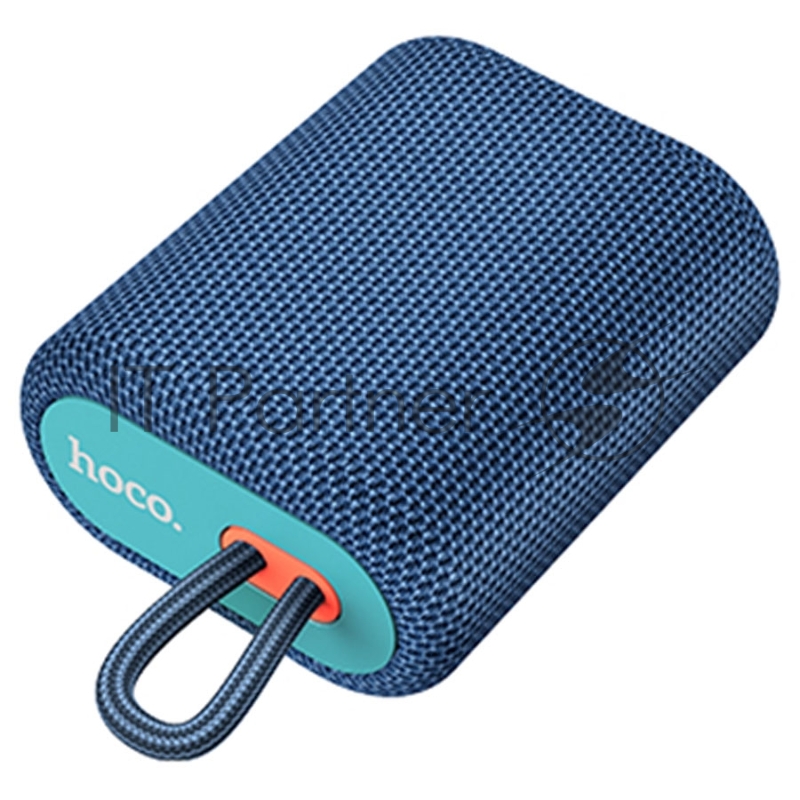 Портативная колонка HOCO BS47, синий, ткань