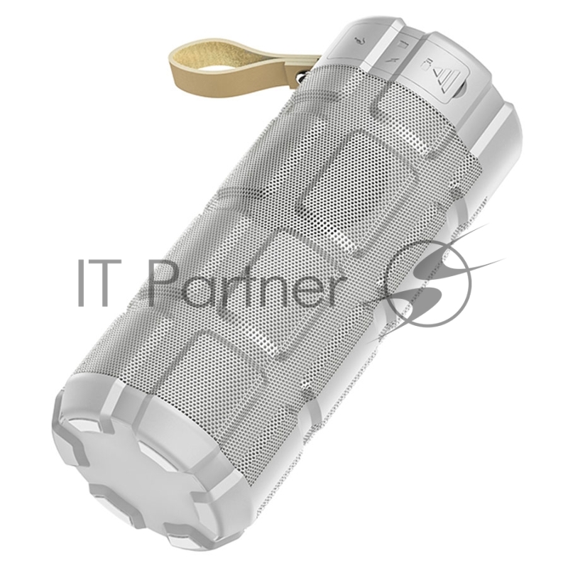 Портативная колонка HOCO HC7, серый, LED подсветка