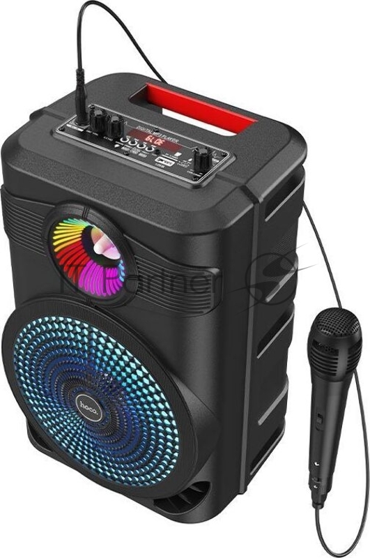 Портативная колонка с микрофоном большая HOCO BS46