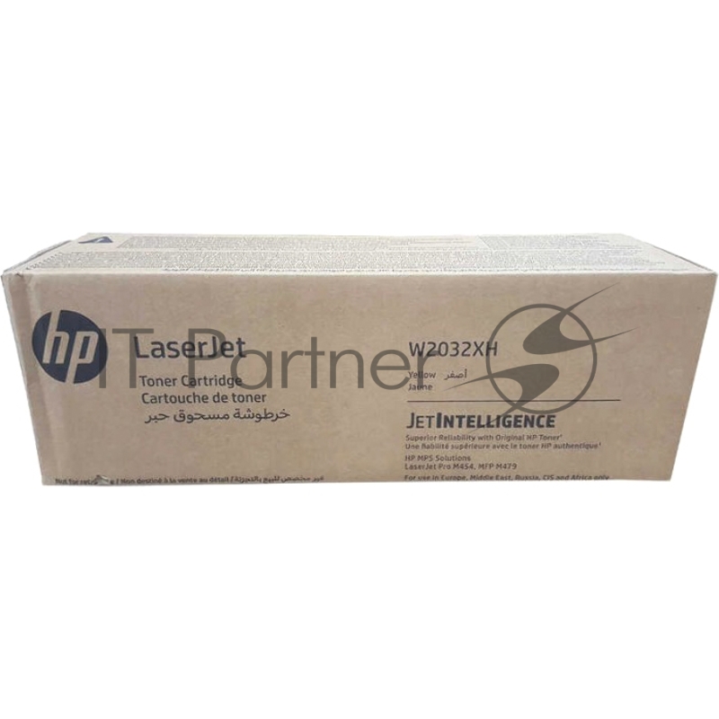 Cartridge HP 415X для LJ Pro M454/MFP M479/M480f, желтый (6 000 стр.) (желтая упаковка)