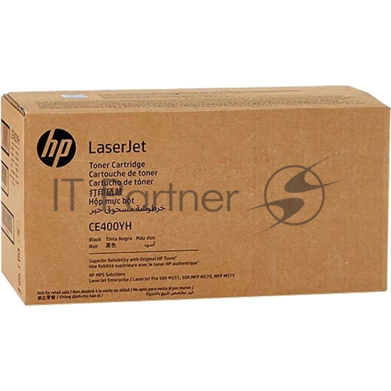 Cartridge HP 507Y для CLJ M551, черный ( 11 700 стр.) (желтая упаковка)