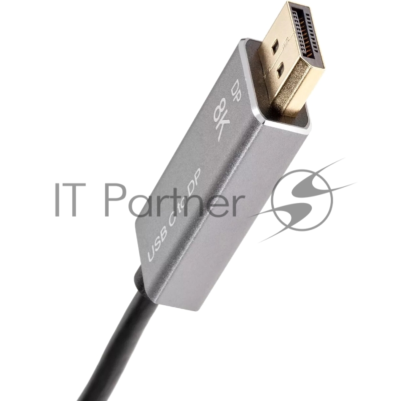 Кабель-адаптер USB Type-Cm --> DP1.4v (m) 8K@60Hz, 1.8m , Alum Shell,VCOM <CU480MC-1.8M>