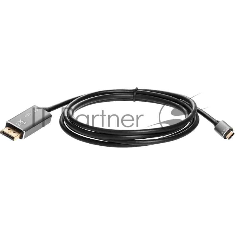 Кабель-адаптер USB Type-Cm --> DP1.4v (m) 8K@60Hz, 1.8m , Alum Shell,VCOM <CU480MC-1.8M>