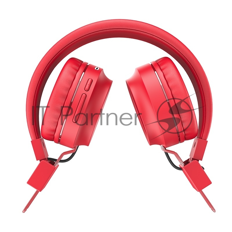 Полноразмерная гарнитура беспроводная HOCO W25, красный