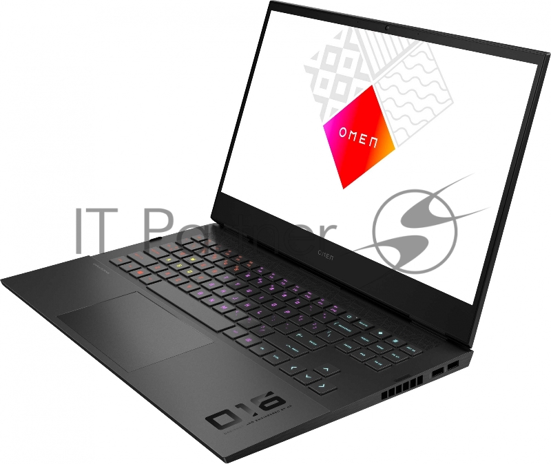 Ноутбук HP Omen 16-b0036ur Core i5 11400H 16Gb SSD512Gb NVIDIA GeForce RTX 3060 6Gb 16.1 IPS FHD (1920x1080) Free DOS 3.0 black WiFi BT Cam
