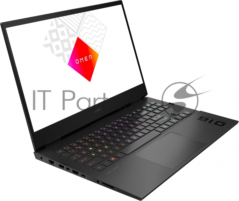 Ноутбук HP Omen 16-b0036ur Core i5 11400H 16Gb SSD512Gb NVIDIA GeForce RTX 3060 6Gb 16.1 IPS FHD (1920x1080) Free DOS 3.0 black WiFi BT Cam
