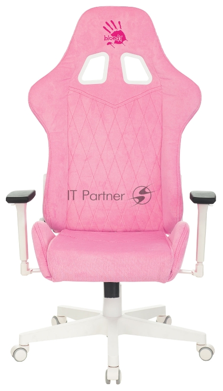 Кресло игровое A4Tech Bloody GC-310 розовый сиденье розовый крестовина
