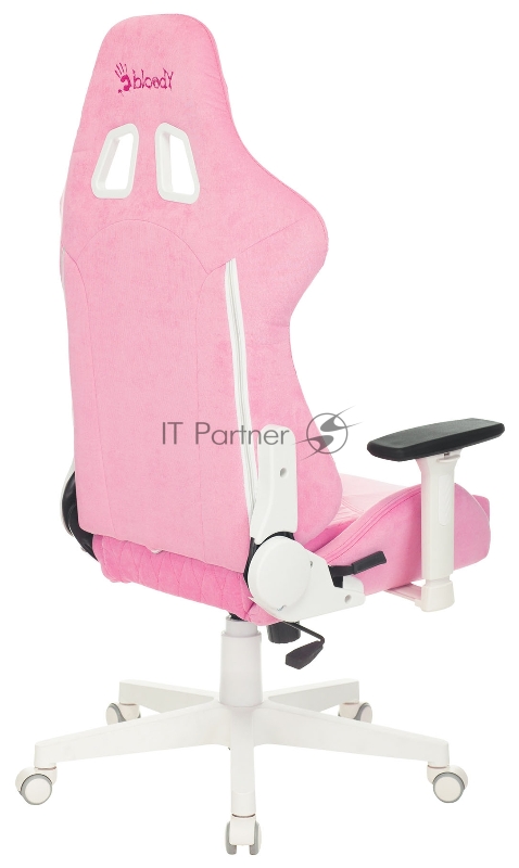 Кресло игровое A4Tech Bloody GC-310 розовый сиденье розовый крестовина