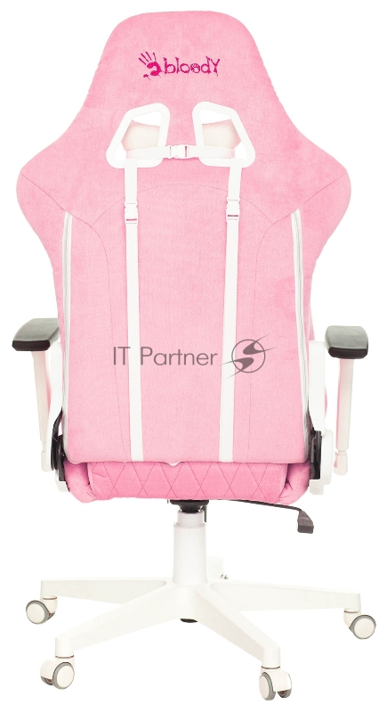 Кресло игровое A4Tech Bloody GC-310 розовый сиденье розовый крестовина