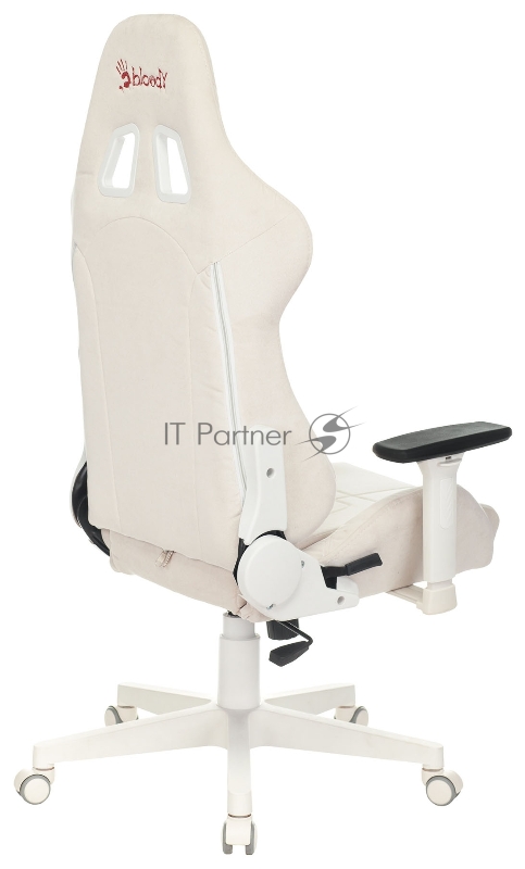 Кресло игровое A4Tech Bloody GC-320 белый сиденье белый крестовина