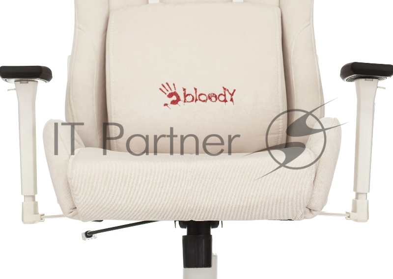 Кресло игровое A4Tech Bloody GC-320 белый сиденье белый крестовина