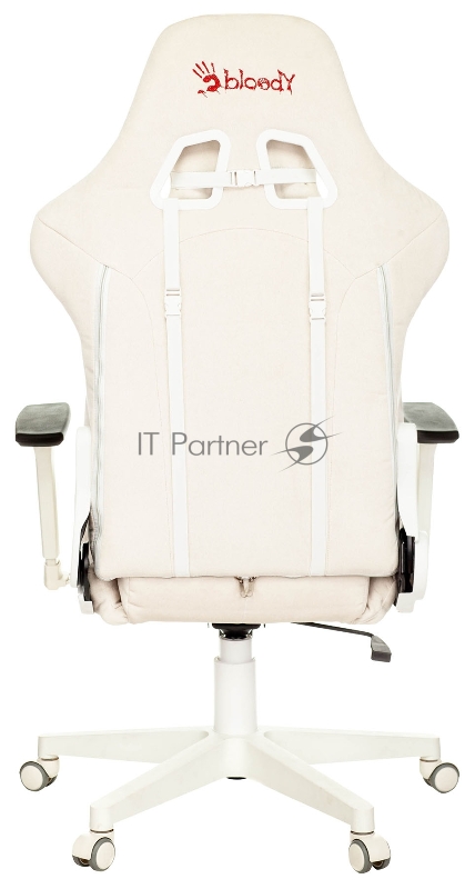 Кресло игровое A4Tech Bloody GC-320 белый сиденье белый крестовина