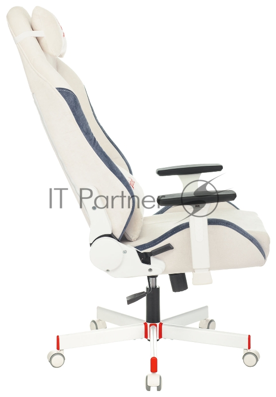 Кресло игровое A4Tech Bloody GC-330 белый крестовина металл