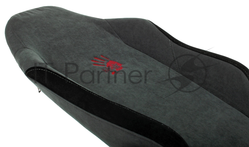 Кресло игровое A4Tech Bloody GC-420 серый крестовина металл