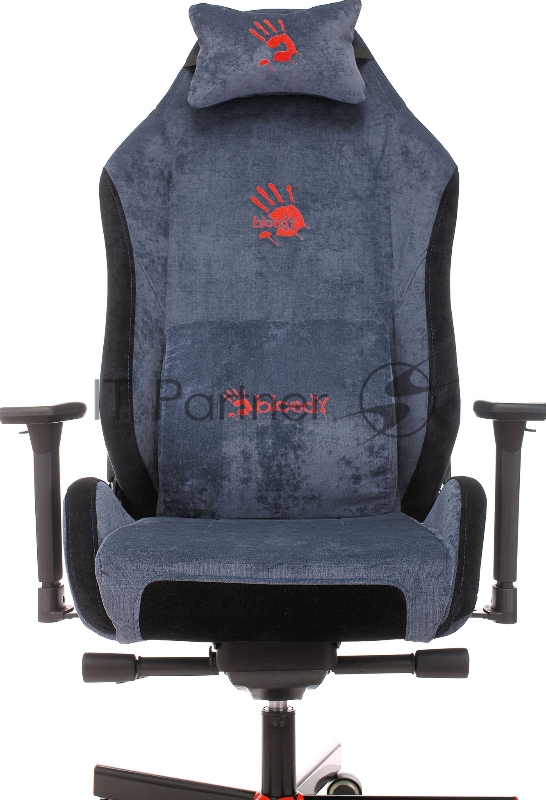 Кресло игровое A4Tech Bloody GC-470 синий крестовина металл