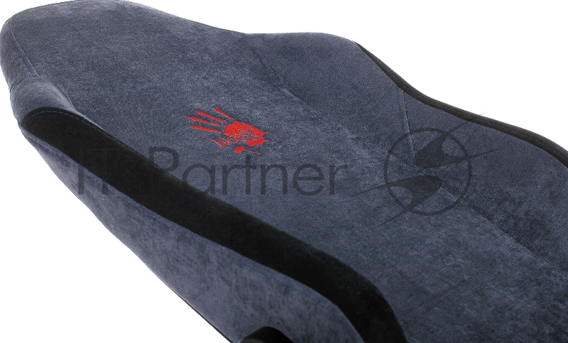 Кресло игровое A4Tech Bloody GC-470 синий крестовина металл