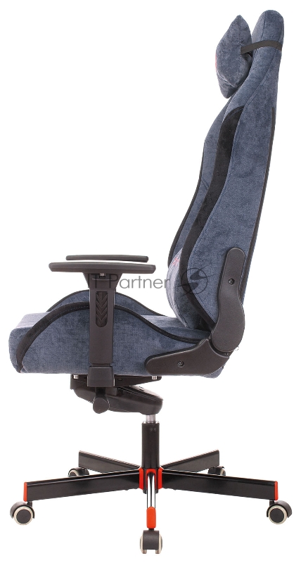 Кресло игровое A4Tech Bloody GC-470 синий крестовина металл