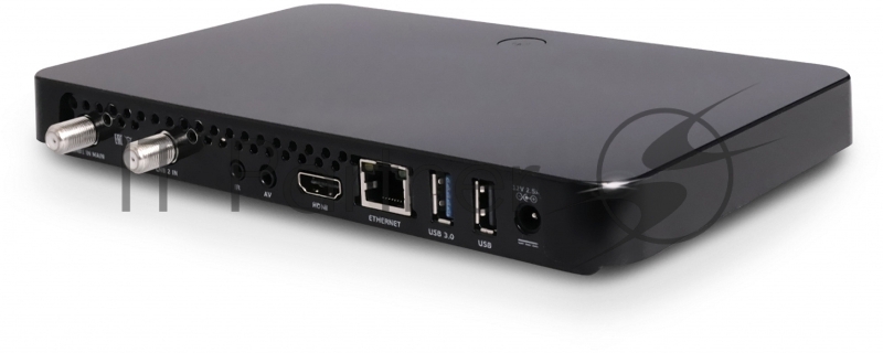 Комплект спутникового телевидения Триколор Ultra HD GS B622L/С592 (1 год) черный