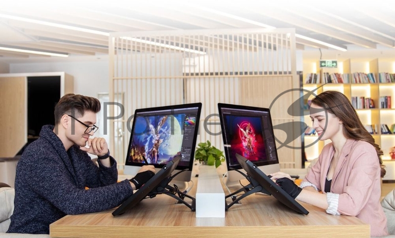 Графический планшет XP-Pen Artist 22R PRO FHD IPS LED USB Type-C черный