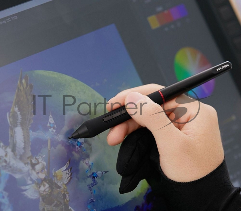 Графический планшет XP-Pen Artist 22R PRO FHD IPS LED USB Type-C черный