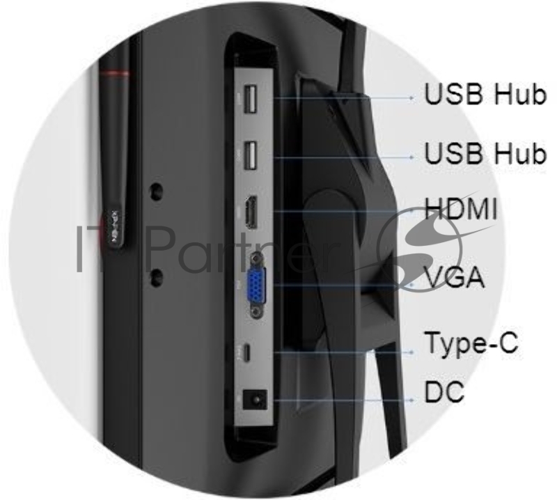 Графический планшет XP-Pen Artist 22R PRO FHD IPS LED USB Type-C черный