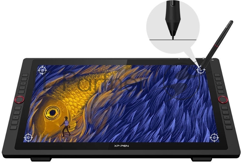 Графический планшет XP-Pen Artist 22R PRO FHD IPS LED USB Type-C черный
