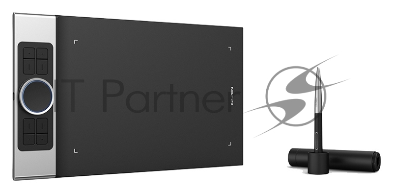 Графический планшет XP-Pen Deco Pro M Bluetooth/USB серебристый/черный